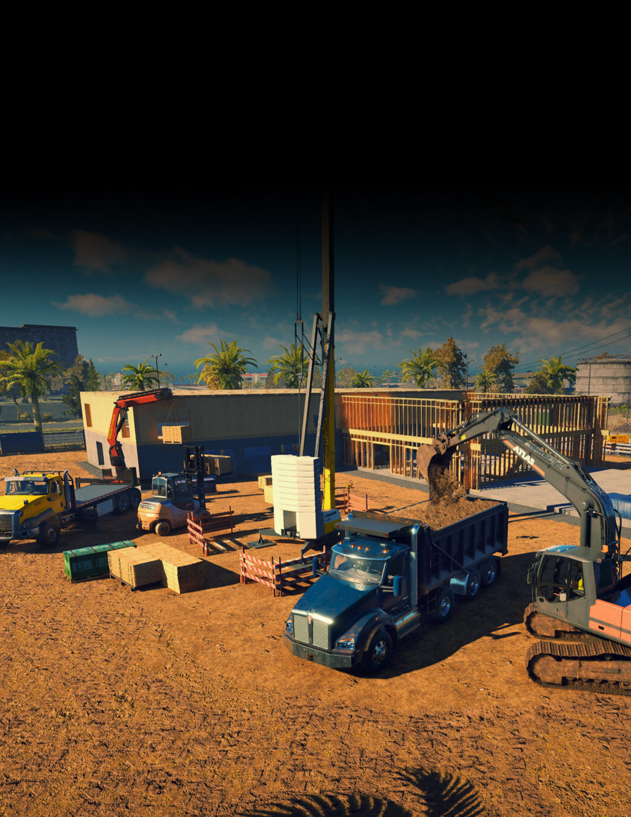 Moza FCS Farming Control System - construction simulators compatibility